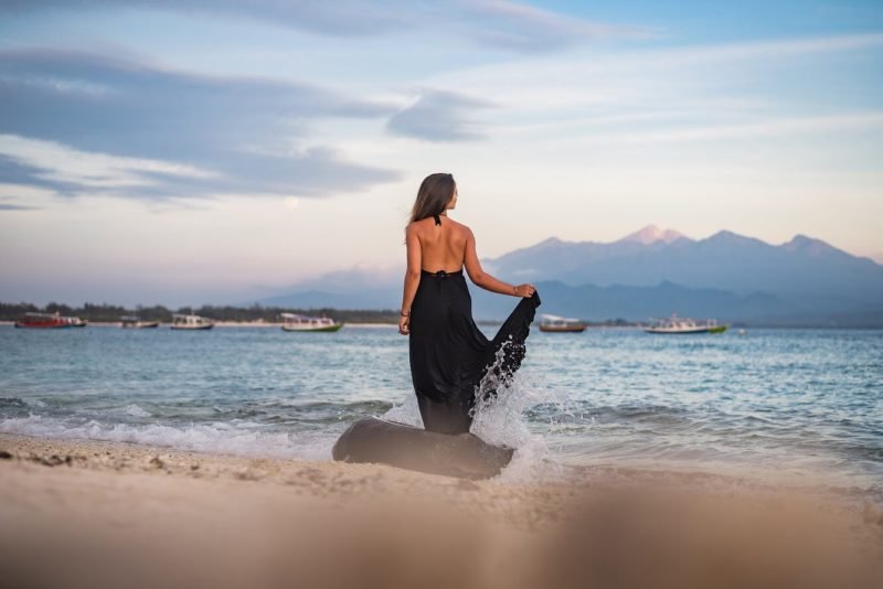 One of Bali's many beautiful beaches