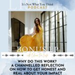 Why Do This Work? A Channelled Reflection On How to Get Honest and Real About Your Impact | BONUS